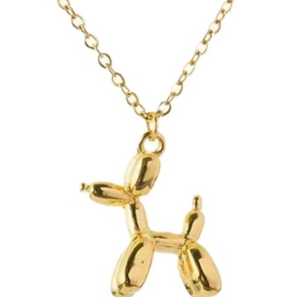 d'Vine Products Jewelry - Balloon Dog Pendant Necklace - 925 Sterling Silver